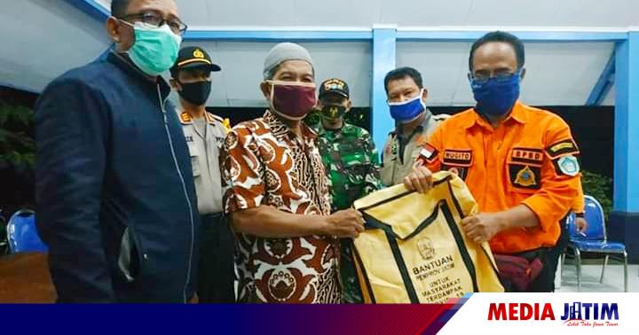 Bpbd Lamongan Salurkan Paket Bantuan Pemprov Jatim Bagi Korban