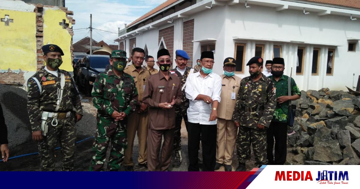 Bupati Letakkan Batu Pertama Pembangunan Masjid NU Di Bondowoso Media