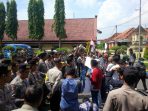 Soroti Visit Sumenep, Mahasiswa Demo Disparbudpora