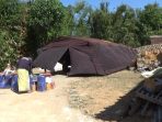 Pasca Gempa, Tenda Pengungsian Dibangun dan Sembako Didistribusikan