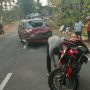 Kecelakaan Motor Vs Mobil di Jalan Pacitan-Ngadirojo, Pengendara Motor Patah Tulang