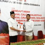 Firman Resmi Daftar Cawalkot Surabaya Lewat Partai Besutan Prabowo