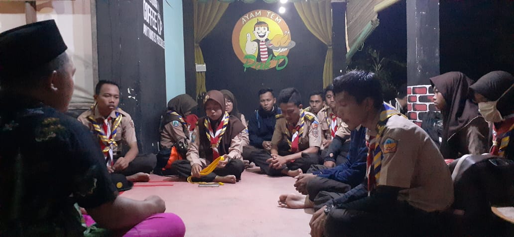  Ritual Keagamaan  Rutinitas Pramuka SMKN 3 Pamekasan 