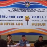 Musdes Pembentukan Panitia Pemilihan BPD dan Kasun di Desa Jetis Lor Dinilai Sesuai Regulasi