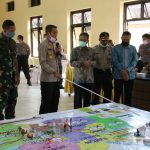 Hadapi Covid-19, Polres Pacitan Gelar Tactical Floor Game