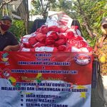 Kemensos RI Bersama Ormas Sahabat Nusantara Salurkan Bansos Dampak Pandemi Covid-19