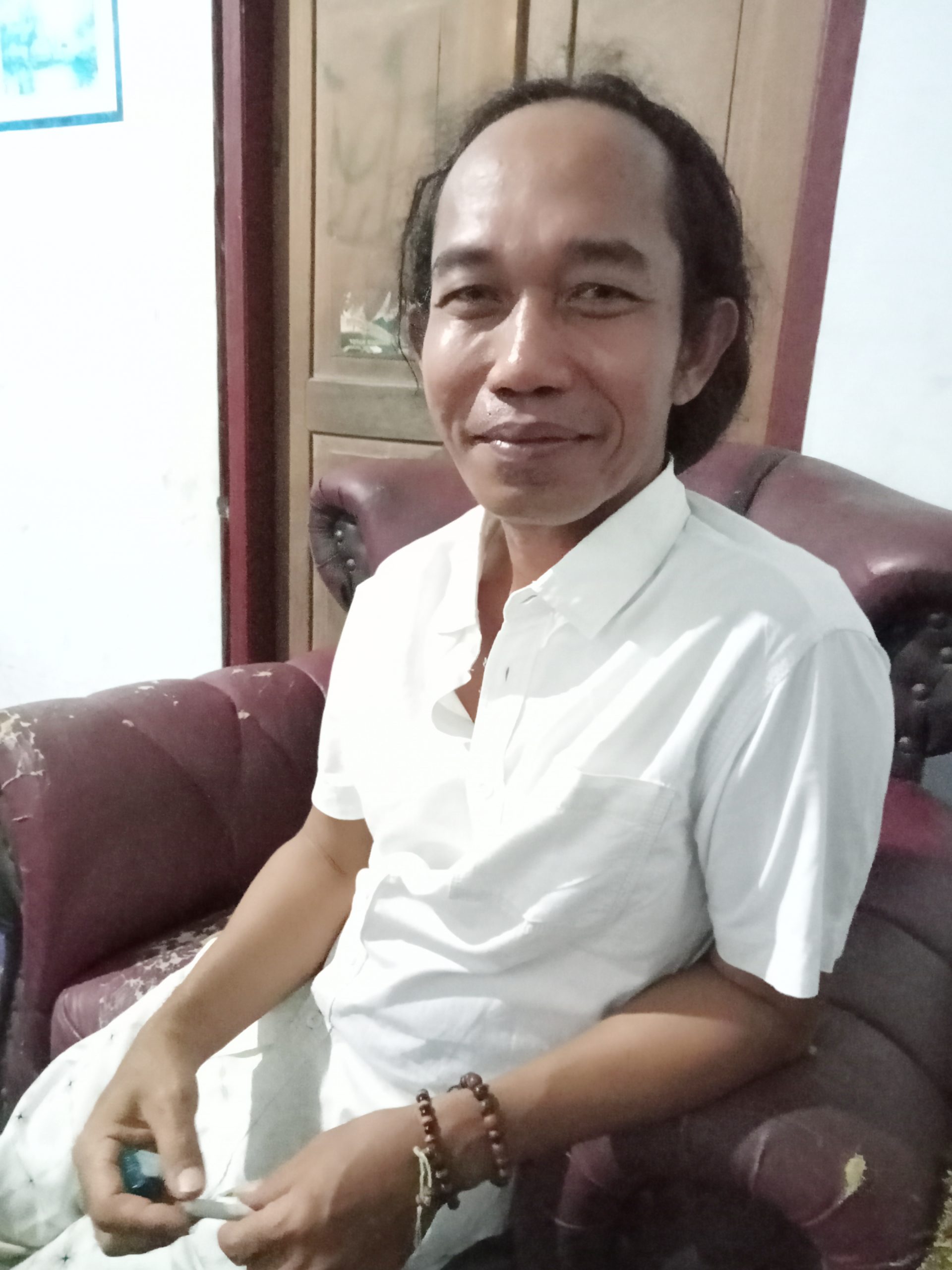 Imron Gondrong mirip Jokowi (Dok foto : Yud)