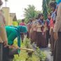 Demi Wujudkan Desa Indah, Penggerak PKK Desa Gagah Tanam 1.000 Bunga
