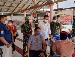 Sinergi Bersama TNI, Lapas Surabaya Gelar Vaksinasi COVID-19 Dosis Ketiga