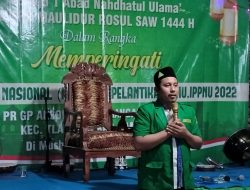 Hadiri Pelantikan IPNU-IPPNU Larangan Slampar, Ketua GP Ansor Pamekasan Takjub Kekompakan Nahdliyin Tlanakan