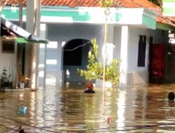 Kecamatan Blega Bangkalan Banjir Lagi, Kini Setinggi Leher Orang Dewasa