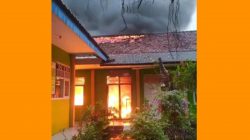 Gedung SMPN 4 Bangkalan Terbakar, Diduga Karena Arus Pendek Listrik