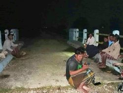 Warga Gersik Putih Sumenep Patroli Malam, Cegat Masuknya Material Pembangunan Tambak Garam