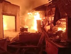 Ini Penyebab Pasar Baru Kamal Bangkalan Terbakar: 20 Kios Ludes!