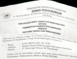 Dokumen Mantan Kadishub Pamekasan Ajib Abdullah Sewakan Kios Pasar Diduga Langgar Hukum: Tak Ada Nomor dan Legal Standing