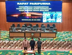 DPRD Bangkalan Umumkan Pemberhentian Bupati dan Wakil Bupati Periode 2018-2023