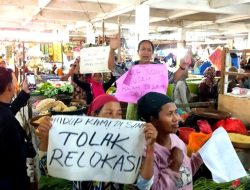 Pedagang Ancam Kembali Demo jika Relokasi Pasar Srimangunan Sampang Tetap Dilaksanakan