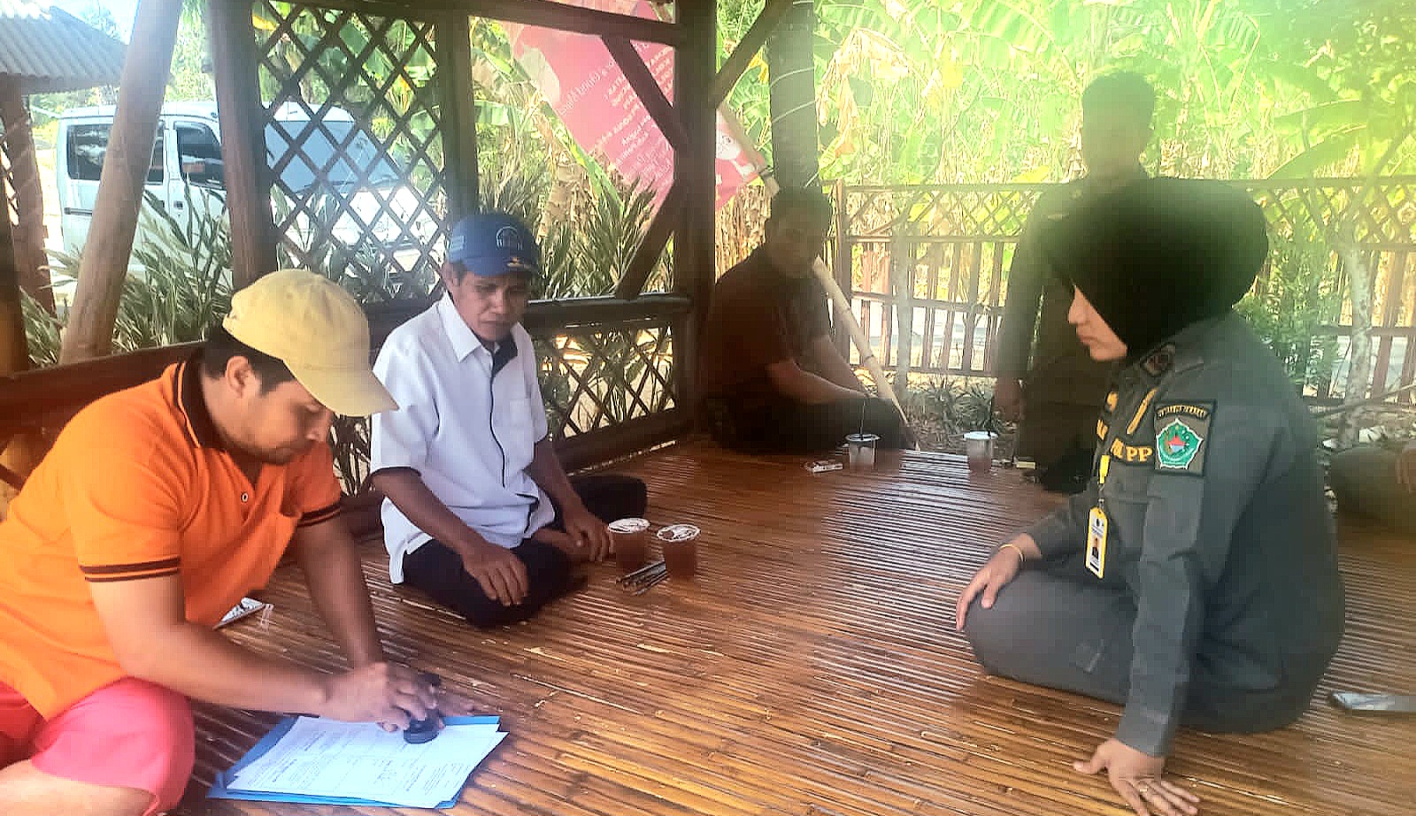 Sosialisasi Pol PP Pamekasan