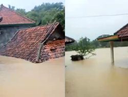 Diguyur Hujan 7 Jam, Rumah Warga di Bangkalan Terendam hingga Atap