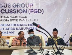 FGD III PWI Urai Benang Merah Defisit Anggaran Rp242 Miliar Pemkab Pamekasan