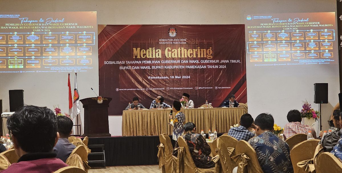 Media Gathering KPU Pamekasan 2024