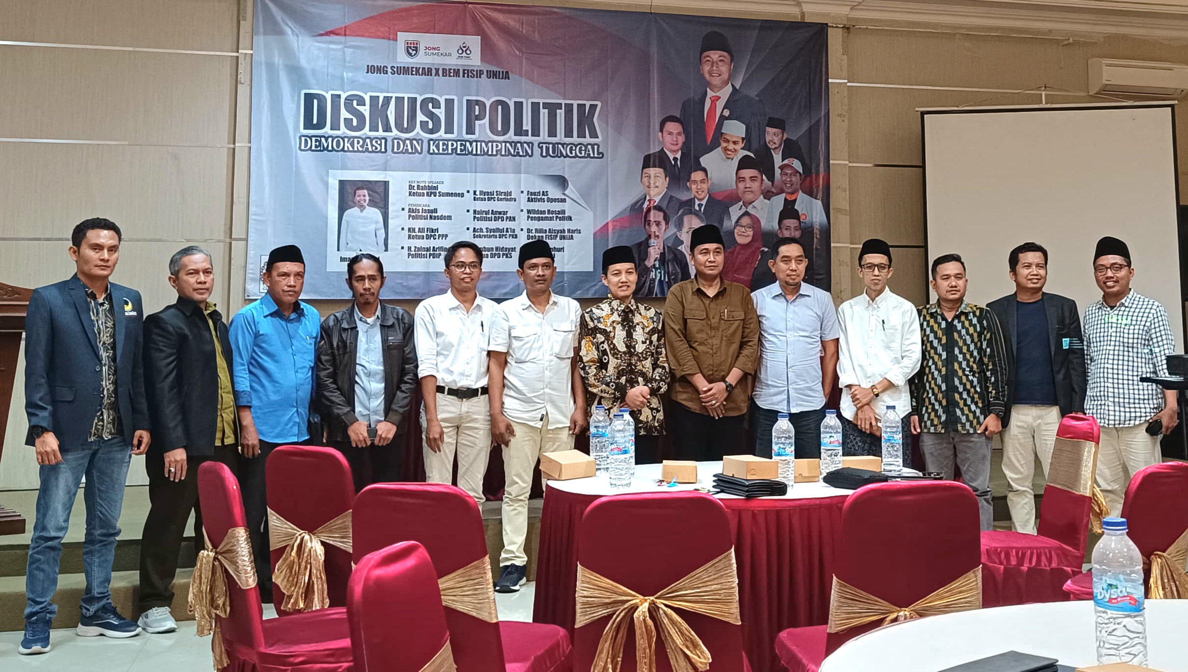 Diskusi Politik Jong Sumekar 2024