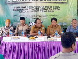 48 Desa di Pamekasan Belum Punya BUMDes, DPMD: Banyak Pemdes Tak Tahu Potensi Daerah!