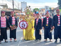 Melalui Parade Budaya, PPK Pakong Ajak Masyarakat Tak Golput di Pilkada Pamekasan 2024