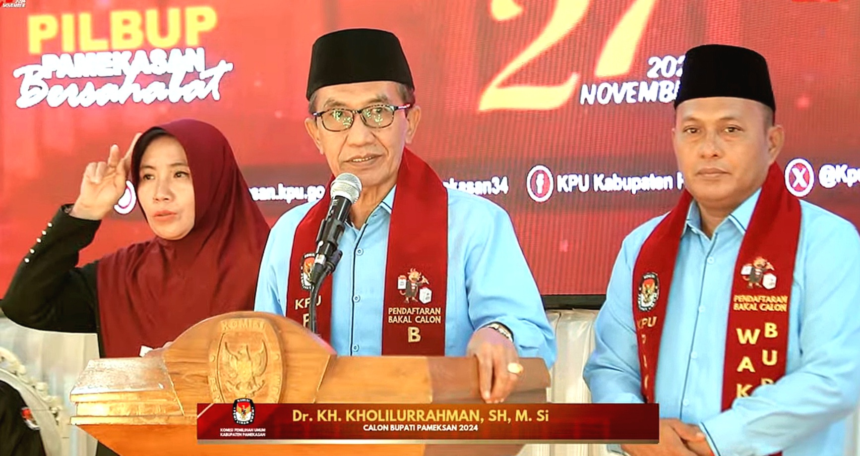 Paslon Kharisma Pamekasan 2024