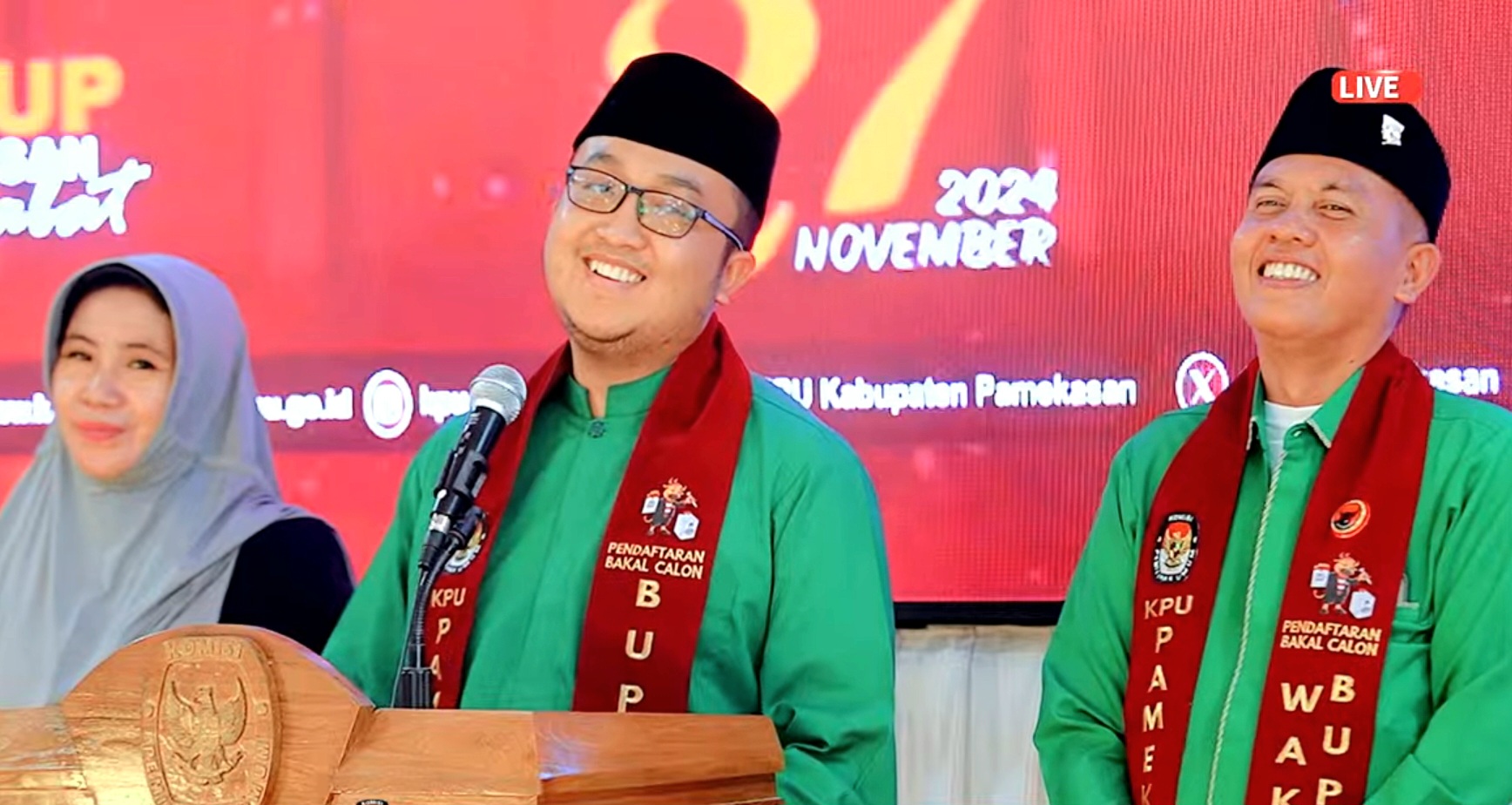 Paslon Berbakti Pamekasan