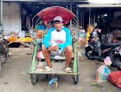 Cerita Abang Becak di Sumenep, Penghasilan Kecil dan Tak Dilindungi BPJS Ketenagakerjaan