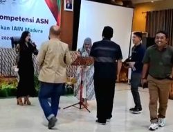 Viral Pegawai IAIN Madura Asyik Nyawer Biduan di Acara Peningkatan Kompetensi Tenaga Pendidik