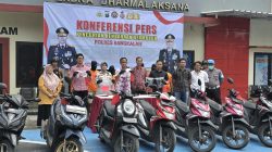 Polisi Bekuk 9 Tersangka 8 Kasus Pencurian Motor di Bangkalan, Pelaku Bawa Sajam saat Diamankan