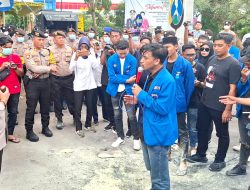 PMII UTM Demo Polres Bangkalan, Desak 68 Kasus Mangkrak Dituntaskan!