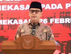 Hadiri Penetapan Bupati dan Wabup Terpilih Pamekasan, Masrukin Ucapkan Selamat ke Paslon Kharisma