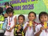 Atlet Cilik Sepatu Roda Bangkalan Borong 5 Medali di Kejurprov Jatim 2025