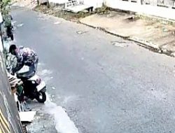 Aksi Pencurian Sepeda Motor di Bangkalan Terekam CCTV, Polisi Selidiki Pelaku