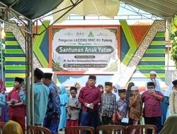 Santuni 67 Anak Yatim, MWCNU Pakong Juga Sediakan Pendidikan Pesantren Gratis