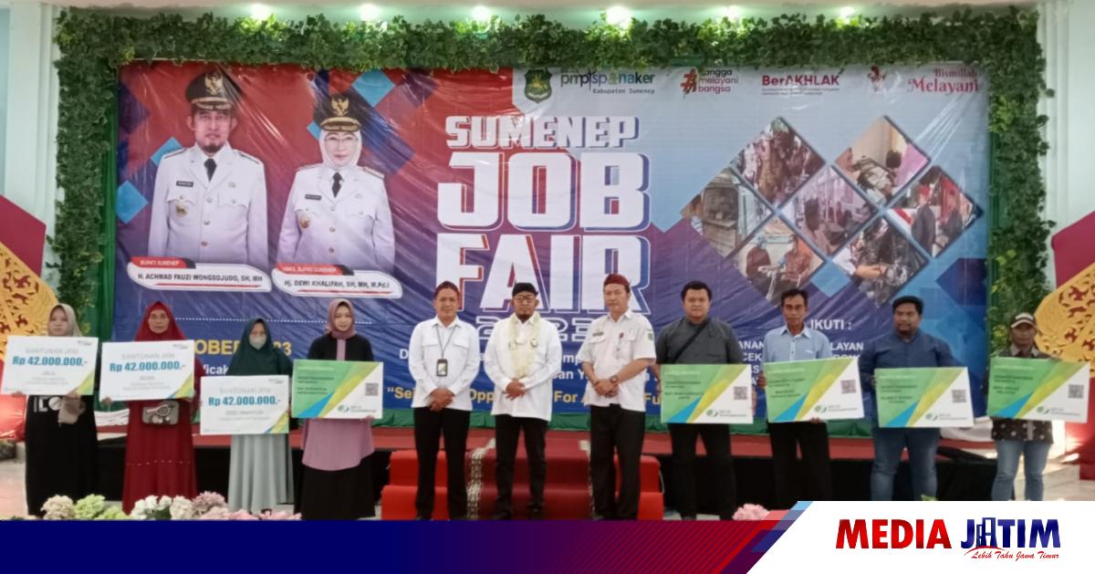 Tekan Angka Pengangguran, Sumenep Job Fair 2023 Buka 1.867 Lowongan ...